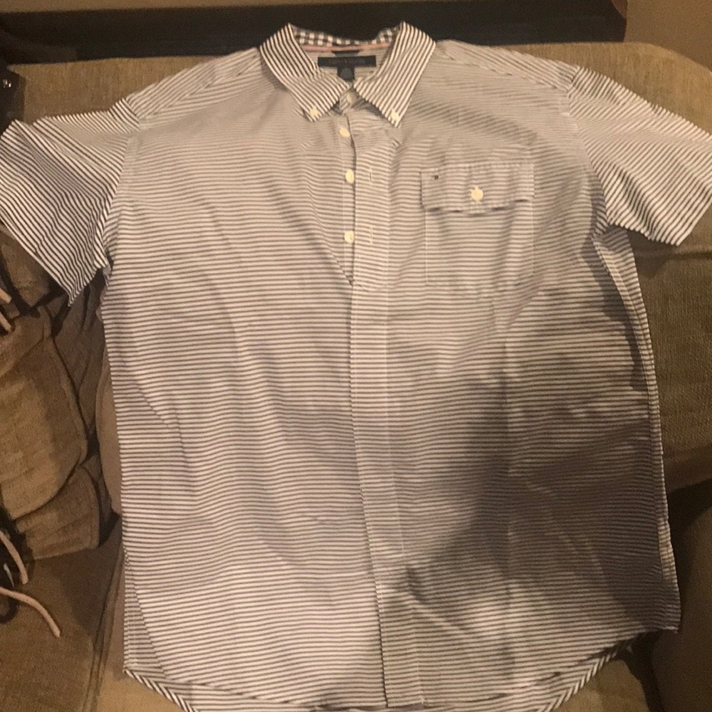 Tommy Hilfiger Short Sleeve Burton Down